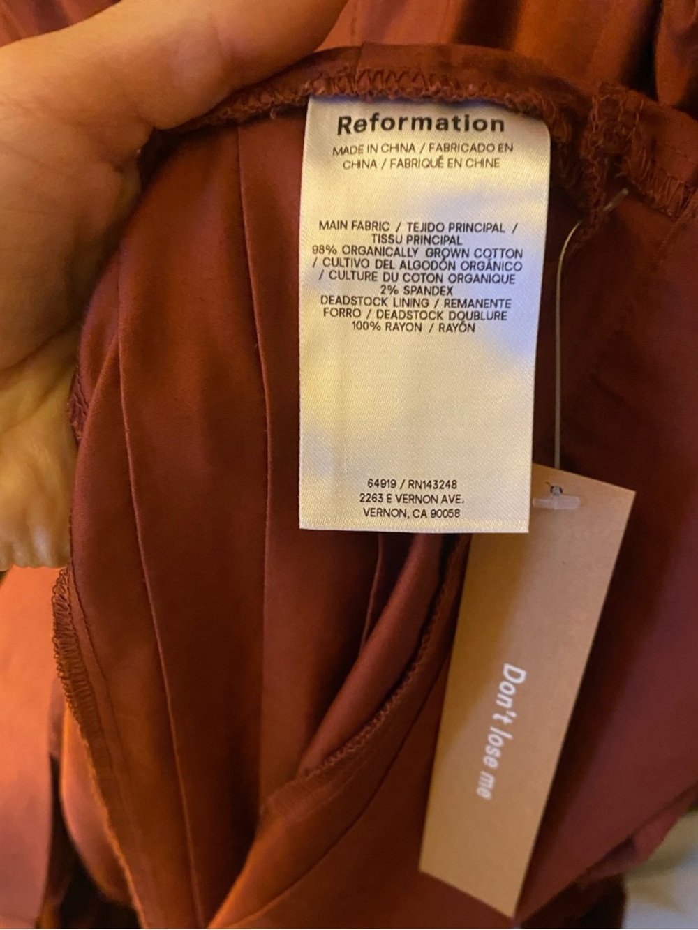 Reformation Everlyn Dress Fig Jam - Size 4 - Picture 11 of 13